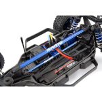 Traxxas výztuha šasi oranžová (sada)