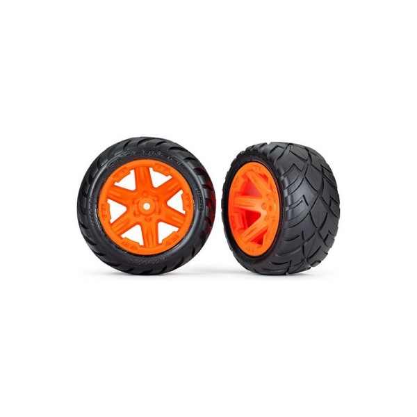 Traxxas kolo 2.8”, disk RXT oranžový, pneu Anaconda (2WD zadní) (2)