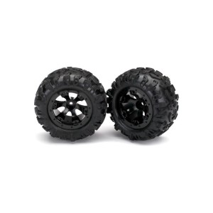 Traxxas kolo 2.2”, disk Geode černý, pneu Canyon AT (pár)