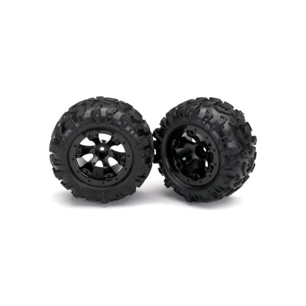 Traxxas kolo 2.2”, disk Geode černý, pneu Canyon AT (pár)