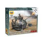 Zvezda Snap Kit - Flak 38 s posádkou (1:72)