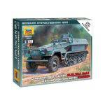 Zvezda Snap Kit - Sd.Kfz.251/1 Ausf.B (1:100)