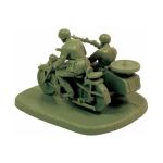 Zvezda figurky - Soviet M-72 Sidecar Motorcycle w/Crew (1:72)