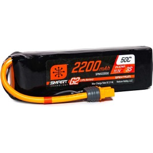 Spektrum Smart G2 LiPo 11.1V 2200mAh 50C IC3