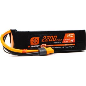 Spektrum Smart G2 LiPo 14.8V 2200mAh 100C IC3