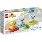 LEGO DUPLO - Legrace ve vaně: Plovoucí vláček se zvířátky