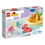 LEGO DUPLO - Legrace ve vaně: Plovoucí ostrov se zvířátky