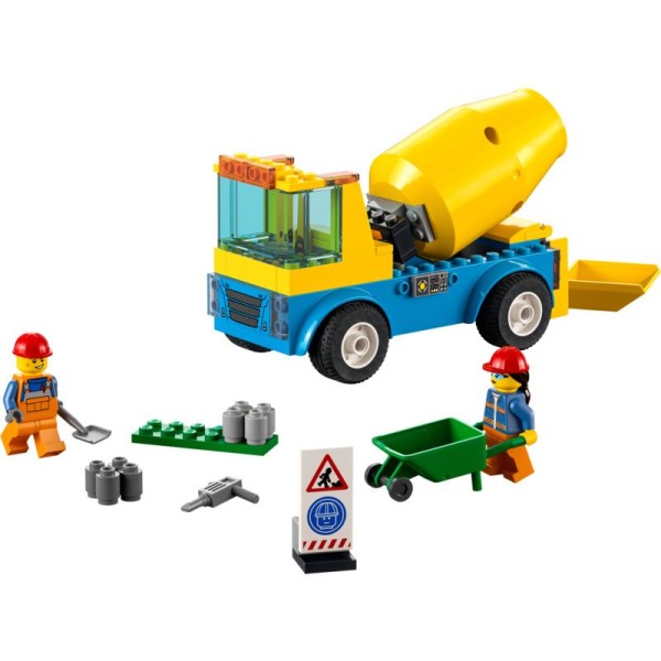 LEGO City - Náklaďák s míchačkou na beton