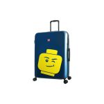 LEGO Luggage Cestovní kufr Minifigure Head 28” - námořnická modř