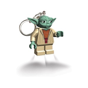 LEGO svítící klíčenka - Star Wars Yoda