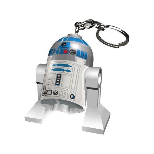 LEGO svítící klíčenka - Star Wars R2D2