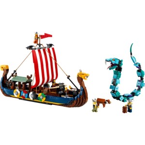 LEGO Creator - Vikingská loď a mořský had