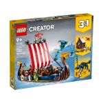 LEGO Creator - Vikingská loď a mořský had