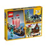 LEGO Creator - Vikingská loď a mořský had