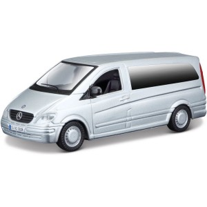 Bburago Mercedes-Benz Vito 1:32 šedá metalíza