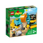 LEGO DUPLO - Náklaďák a pásový bagr