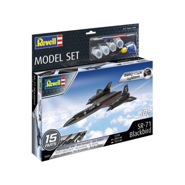 Revell EasyClick - Lockheed SR-71 Blackbird (1:110) (sada)