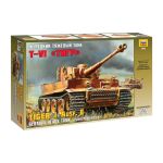 Zvezda tank Tiger I - starší verze (Kursk) (1:35)