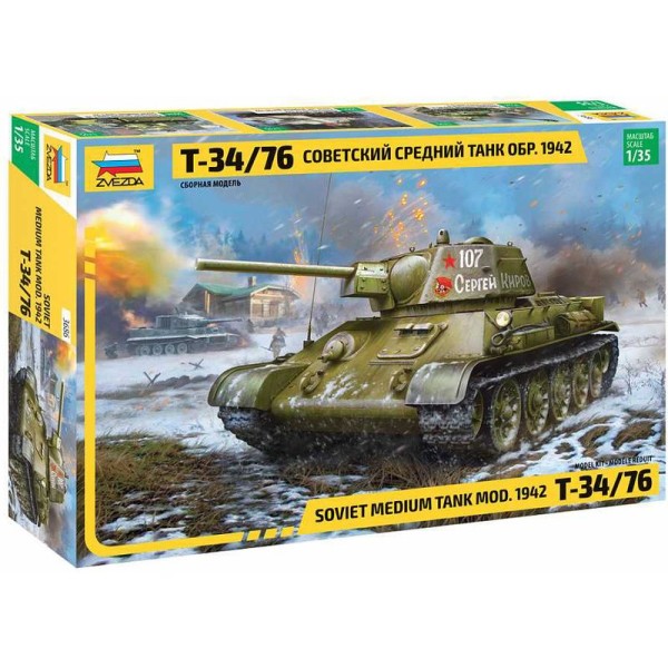 Zvezda T-34/76 mod.1942 (1:35)