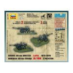 Zvezda německá houfnice leFH-18 (1:72)