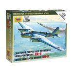 Zvezda Snap Kit - Tupolev SB-2 (1:200)