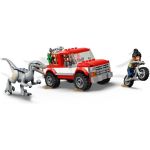 LEGO Jurassic World - Odchyt velociraptorů Blue a Bety