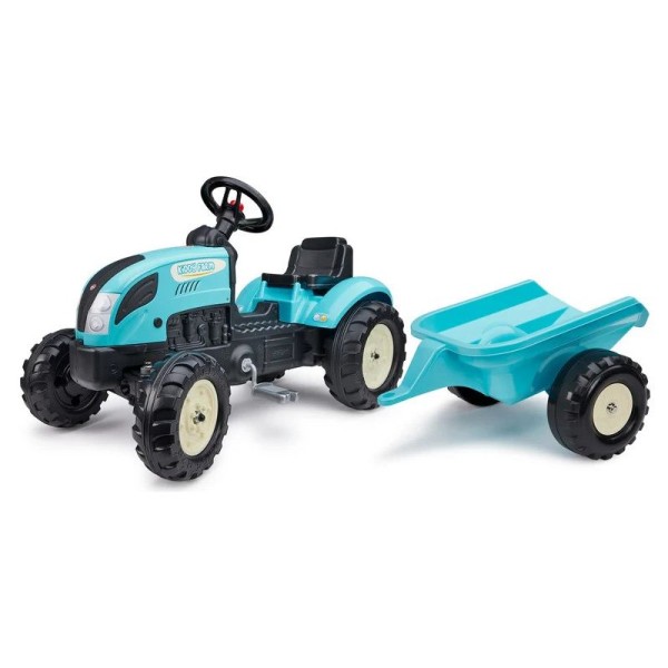 FALK - Šlapací traktor Kiddy Farm s vlečkou