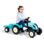 FALK - Šlapací traktor Kiddy Farm s vlečkou