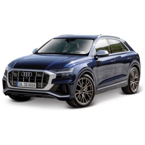 Bburago Audi SQ8 1:32 modrá metalíza