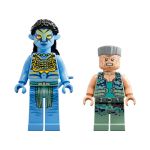 LEGO Avatar - Neytiri a thanator vs. Quaritch v AMP obleku