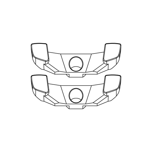 Turbo Racing přední světla C71 2ks