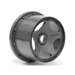 Super Star Wheel Gunmetal Rear (120X75Mm)