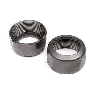 Shock Cap 20X12Mm (Gunmetal (2/Pcs)