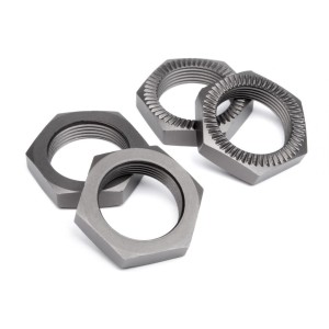 Wheel Nut 24Mm (Gunmetal/4Pcs)