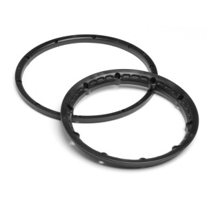 Heavy Duty Wheel Bead Lock Rings (Black/For 2 Whl)