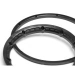 Heavy Duty Wheel Bead Lock Rings (Black/For 2 Whl)