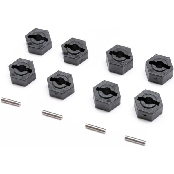 Axial šestihranný náboj 12mm (4): UTB18 Capra