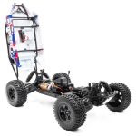 RTR písečná Buggy SL Brushed/stejnosměrný motor 4wd červená verze