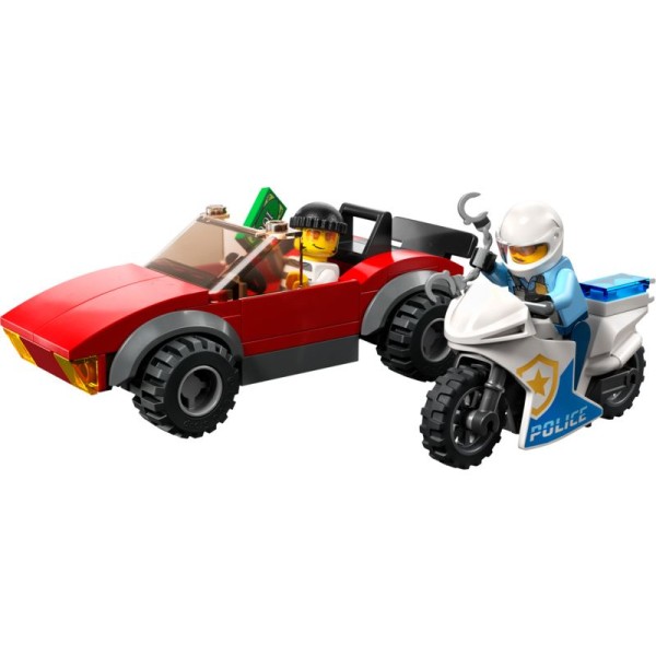 LEGO City - Honička auta s policejní motorkou