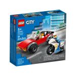 LEGO City - Honička auta s policejní motorkou