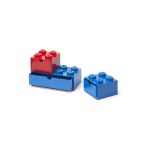 LEGO stolní box se zásuvkou Multi-Pack 3ks, modrá/červená