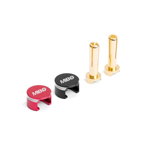 MIBO Low Profile Bullet konektory - 4mm (2ks)