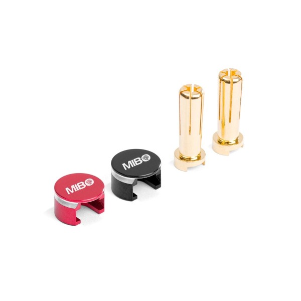 MIBO Low Profile Bullet konektory - 5mm (2ks)