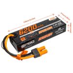 Spektrum Smart G2 Pro LiPo 7.4V 6200mAh 120C IC5