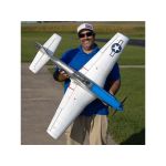 E-flite P-51D Mustang 1.2m SAFE Select BNF Basic