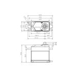 Futaba HPS-CB701 (49kg 0,075s/60°)