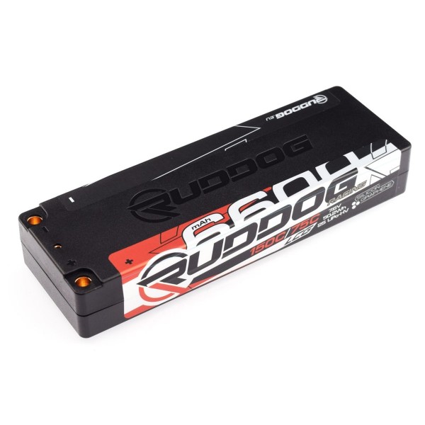 RUDDOG Racing Hi-Volt 6600mAh 150C/75C 7.6V LCG Stick Pack - EFRA