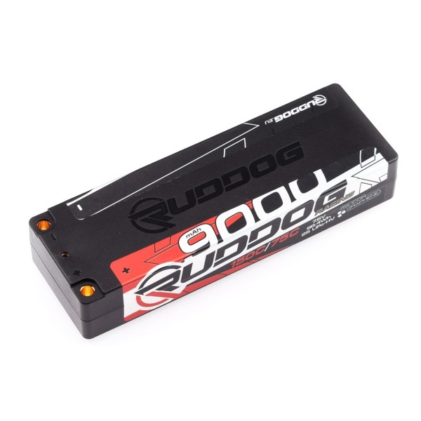 RUDDOG Racing Hi-Volt 9000mAh 150C/75C 7.6V Stick Pack - EFRA