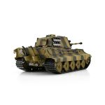 TORRO tank 1/16 RC Königstiger vícebarevná kamufláž - IR - Kouř