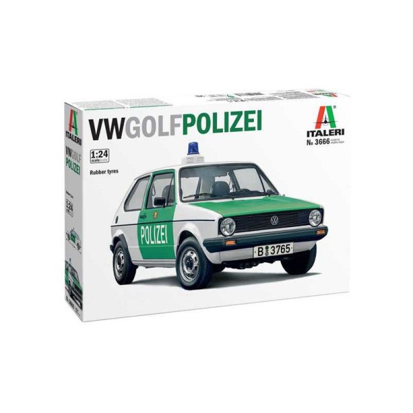 Italeri Volkswagen Golf Polizei (1:24)